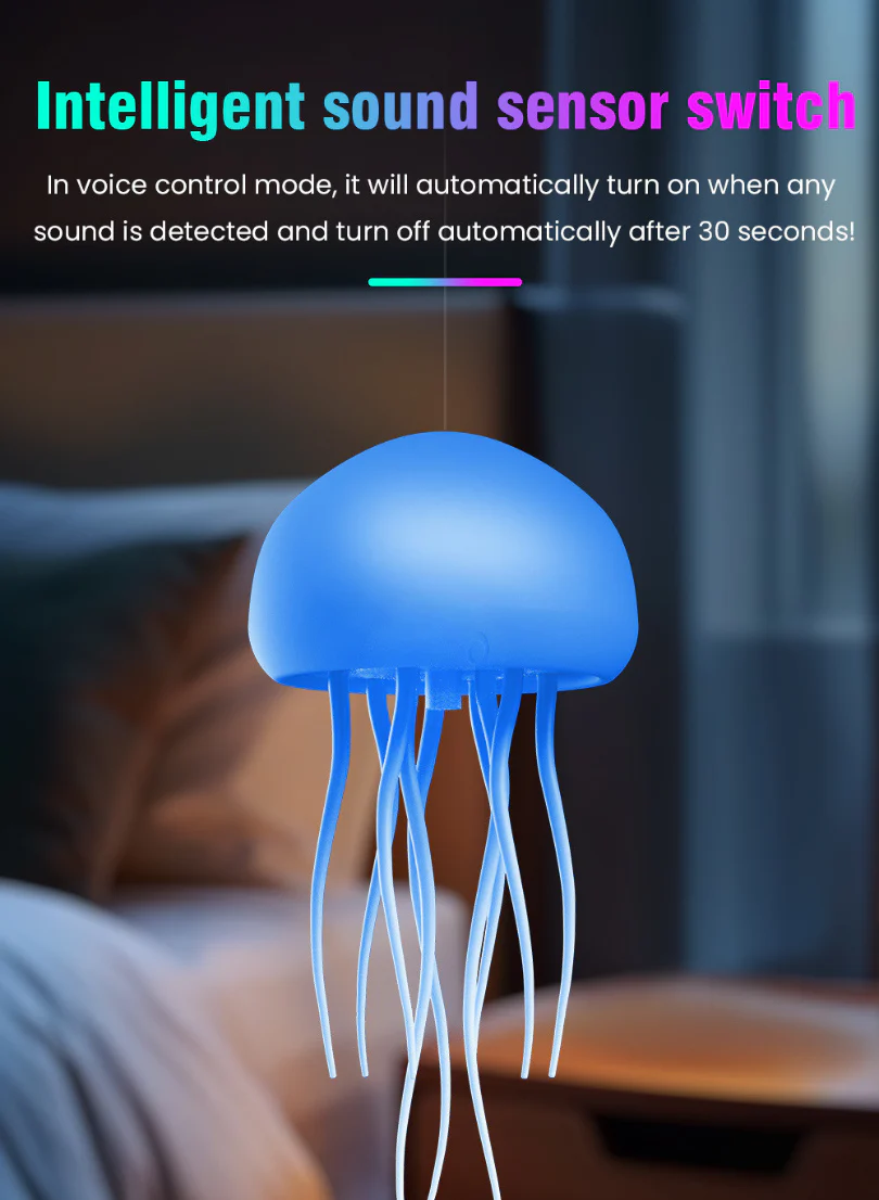 JellyFish LED lamp - Relaxation & light at the touch of a button - Image 7
