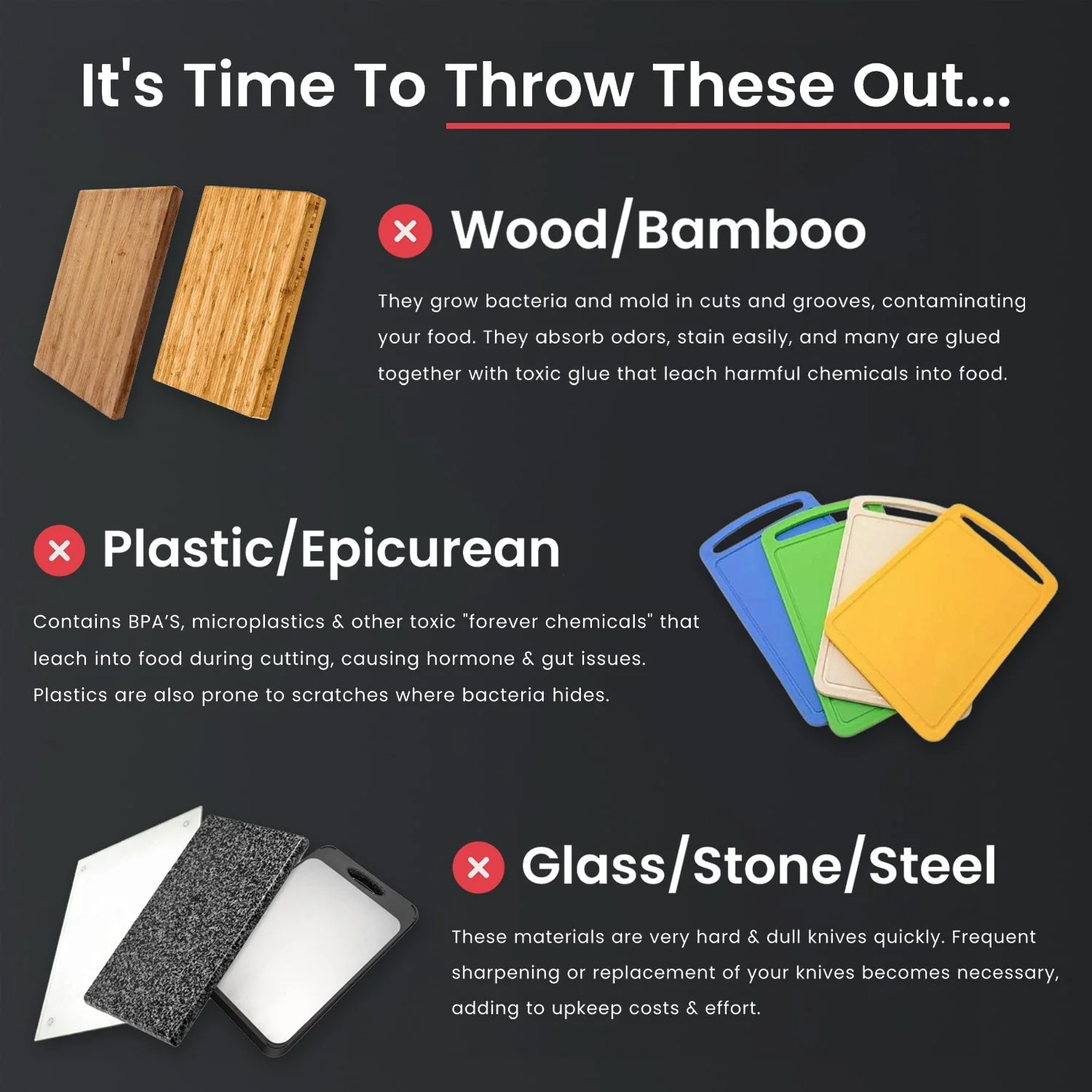 Titan Stainless steel cutting board - Image 5