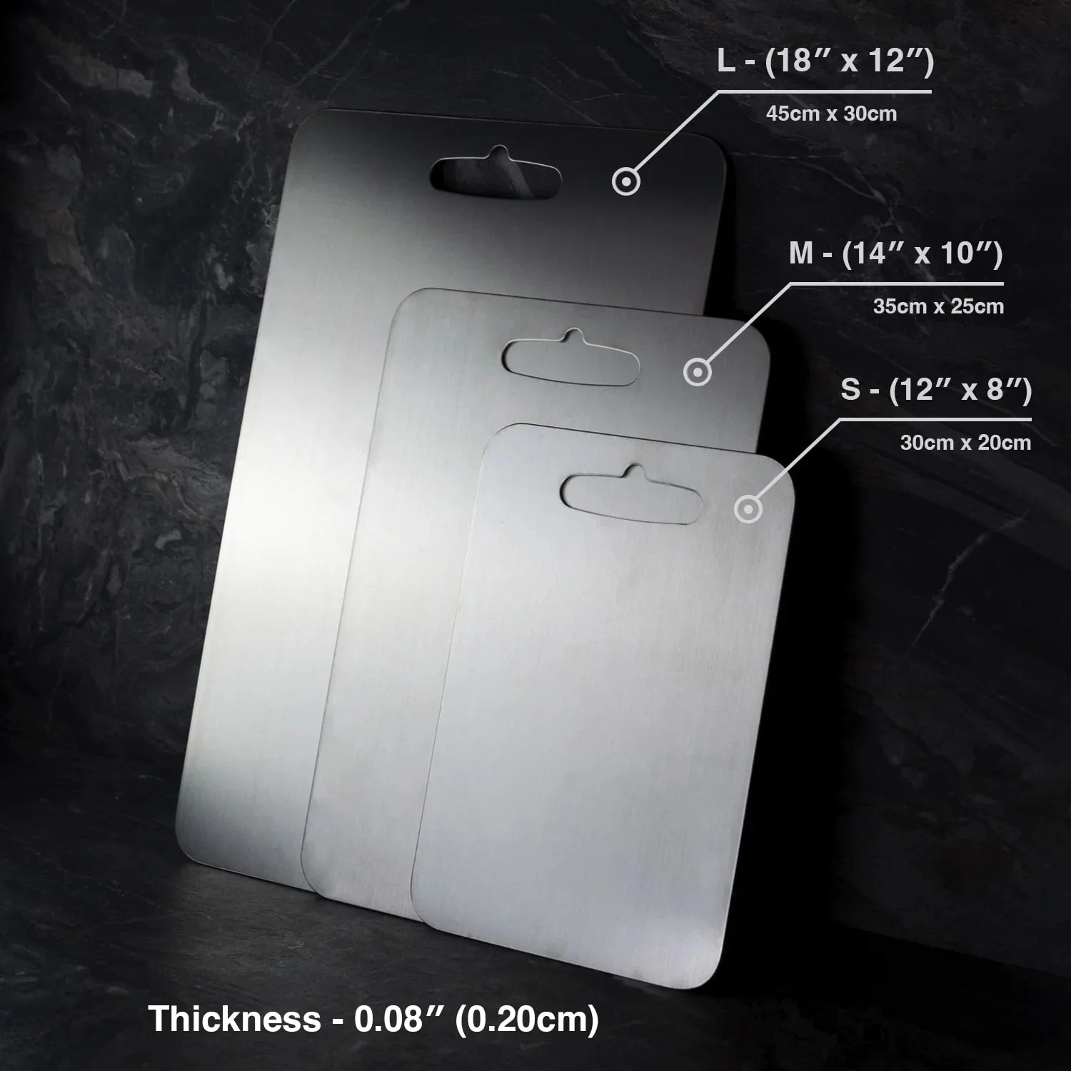 Titan Stainless steel cutting board - Image 6
