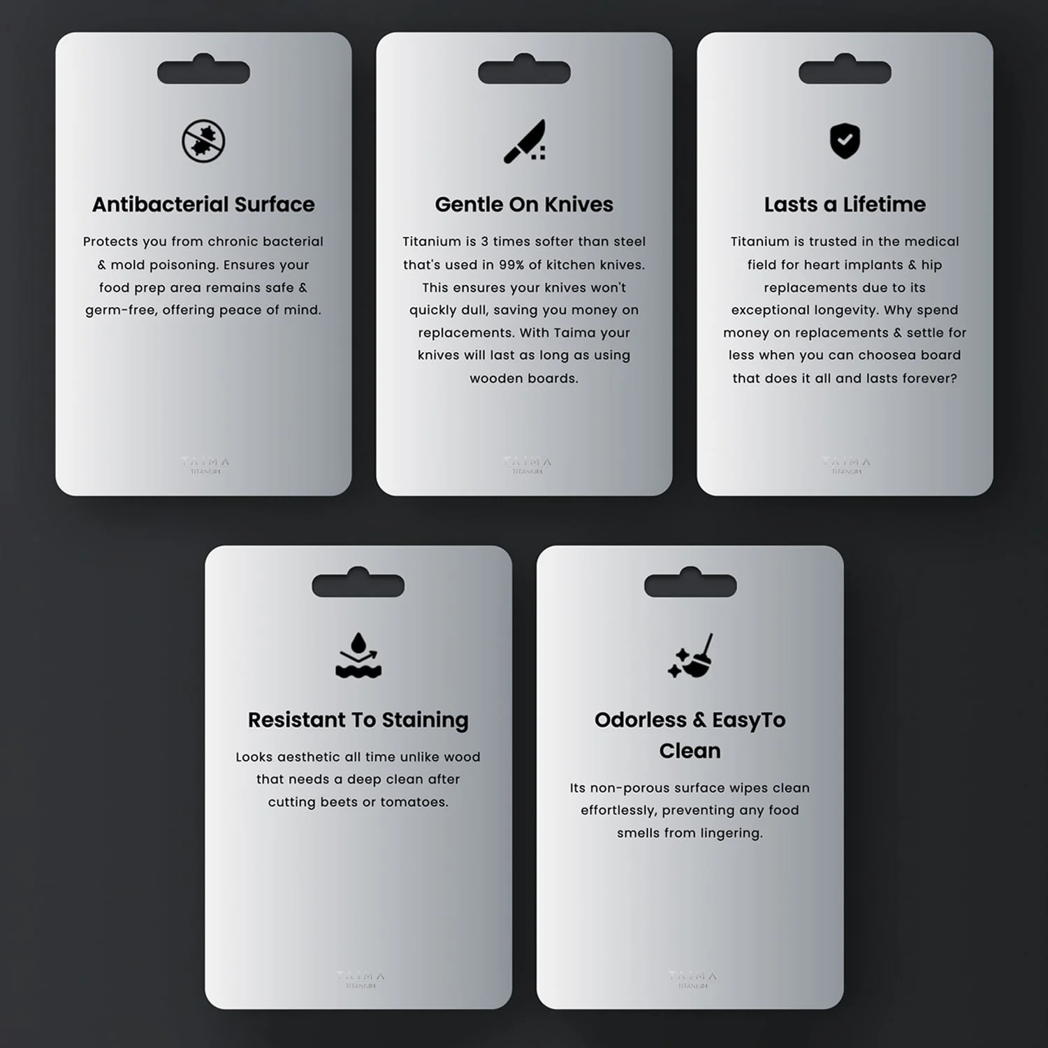 Titan Stainless steel cutting board - Image 9